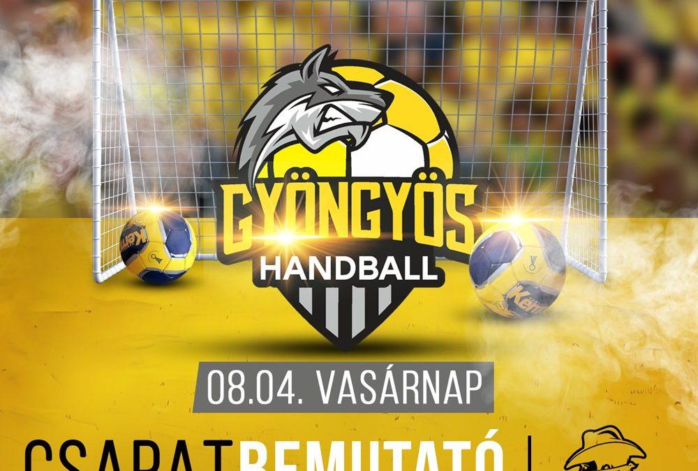 Gyöngyös Handball csapatbemutató és meccsnézés