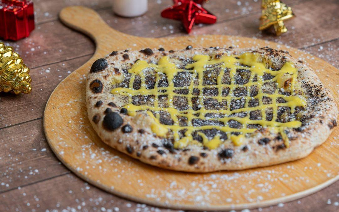 Mákos guba ihletésű desszert pizza – vagyis Pizza Dorata e Nera!