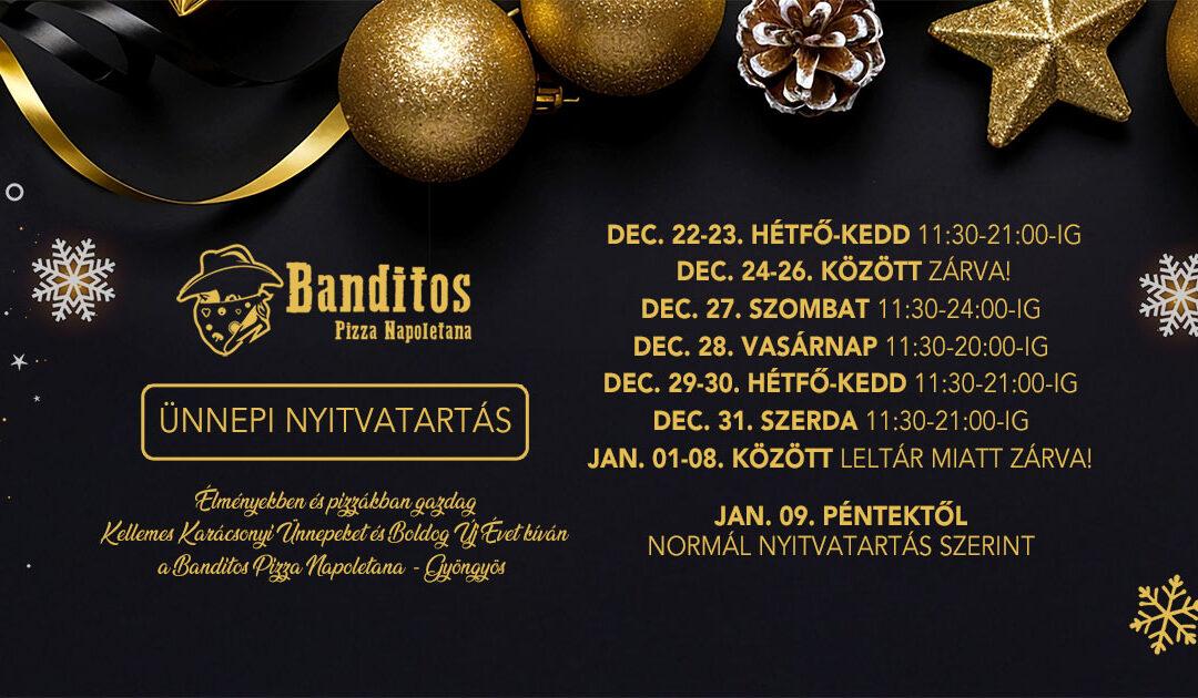 Ünnepi Nyitvatartás 2025