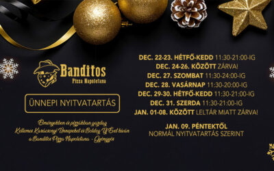 Ünnepi Nyitvatartás 2025