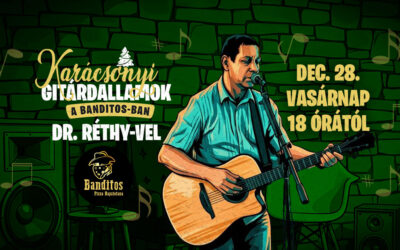Karácsonyi Gitárdallamok 2025 – Dr. Réthy Istvánnal, a Pincében